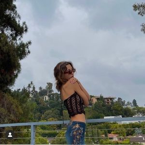 Vintage Embroidered Jeans